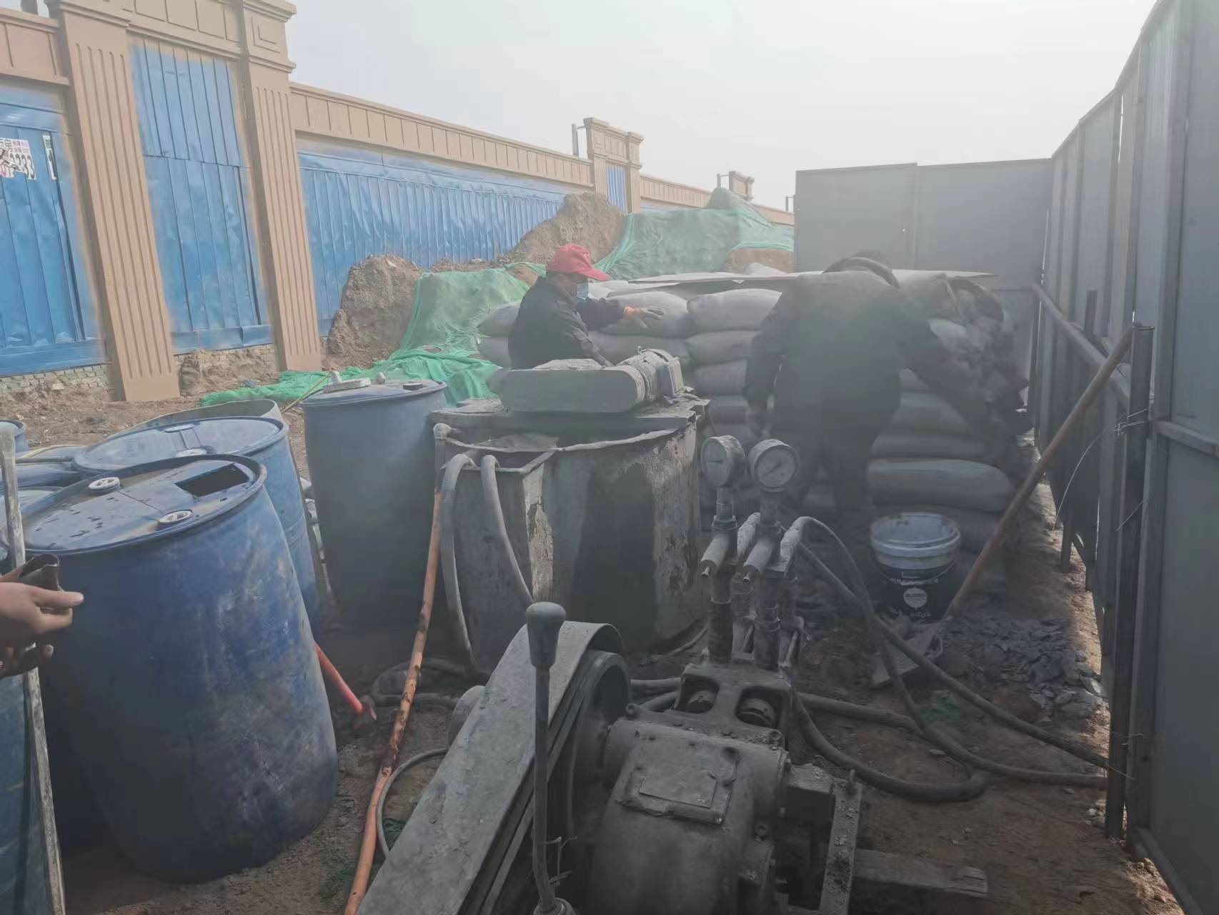 宿豫地基沉降注浆加固